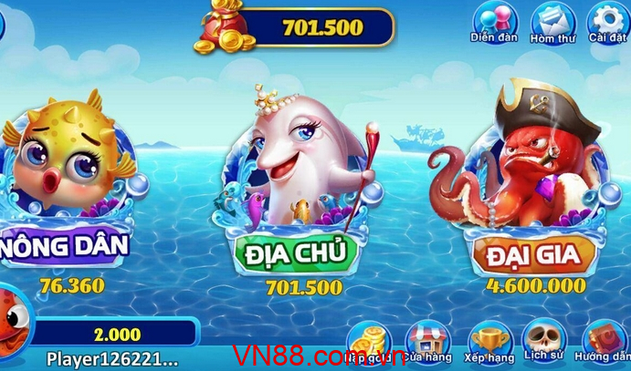 Hướng dẫn chơi Bắn cá Mỹ Nhân Ngư