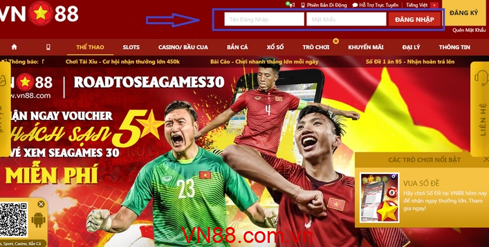 VN88 bóng đá