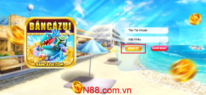 Đăng ký tài khoản Bắn Cá Zui