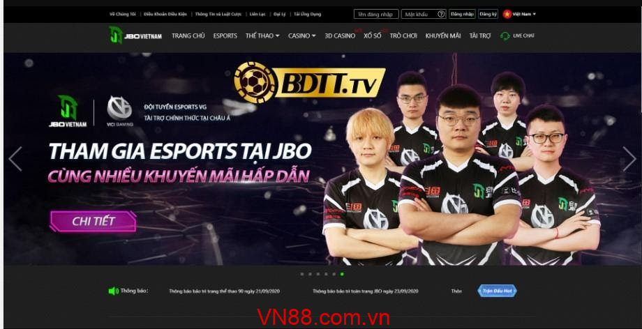 Đánh giá JBO