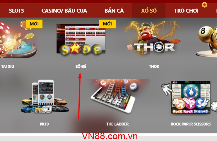 Cách chơi số đề VN88
