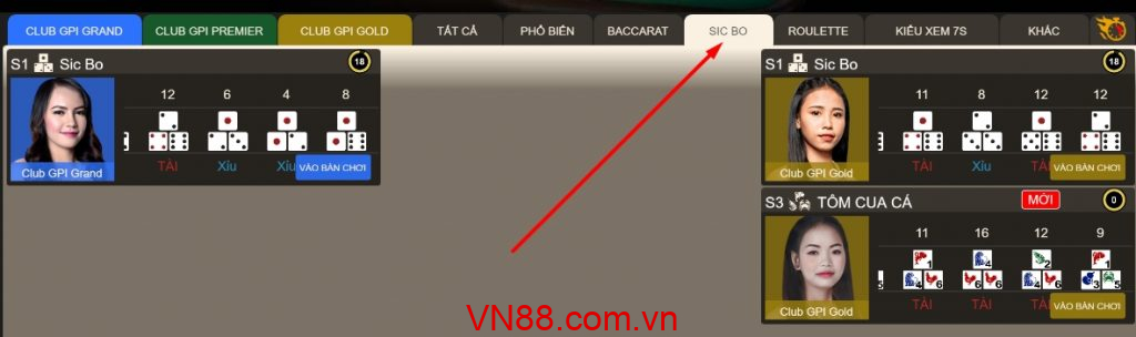 Sicbo VN88