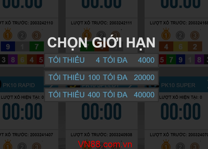 chơi Cá cược đua xe ảo PK10 VN88