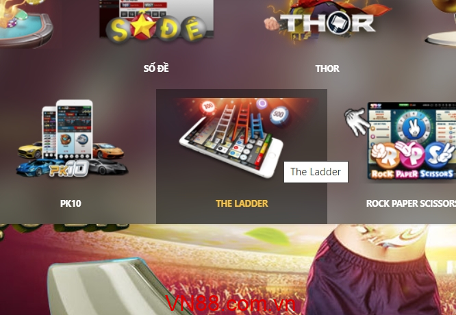 cách chơi The Ladder tại nhà cái VN88