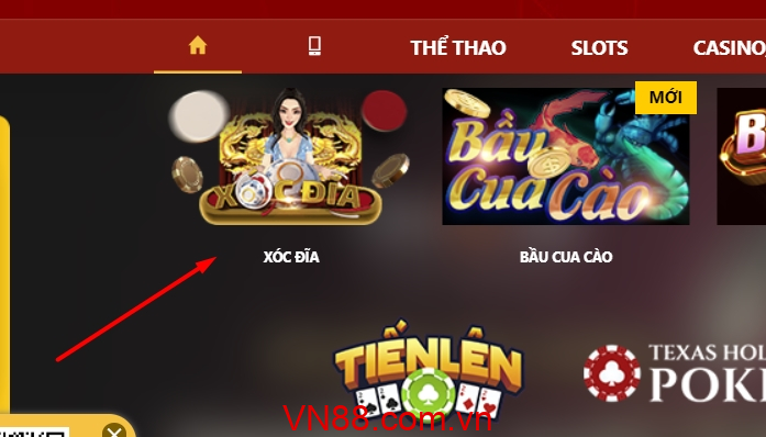 game xóc đĩa VN88
