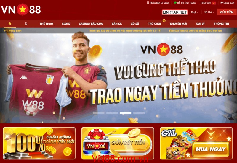 Điều kiện để game thủ nhận khuyến mãi VN88
