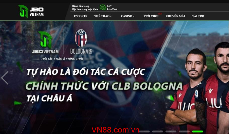 Cách vào JBO